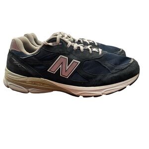 New Balance 990 Blue and Gray Athletic Shoes with‎ Suede and Mesh size 10.5EEEE